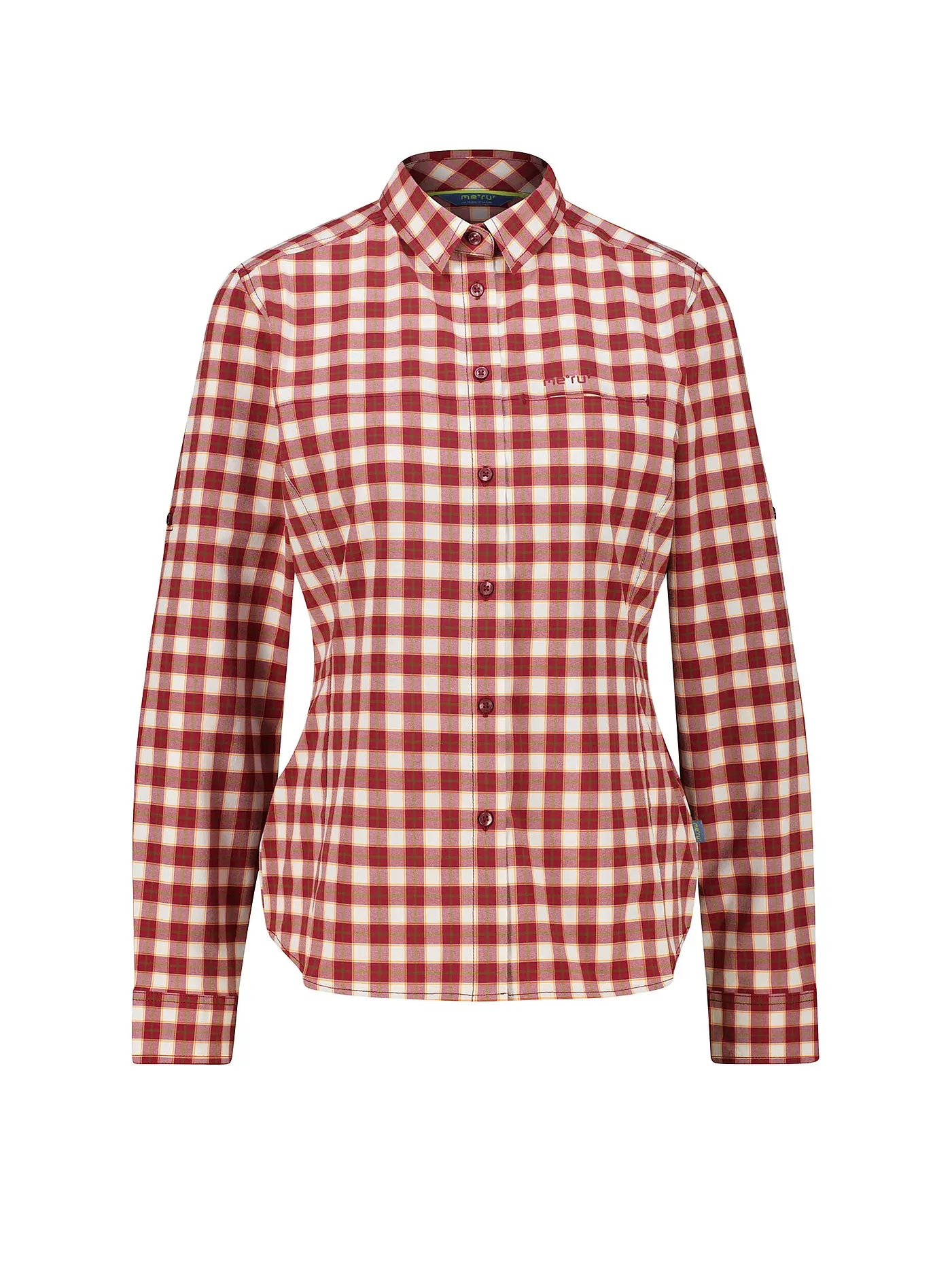 MERU |  Damen Outdoorbluse Sauda | rot